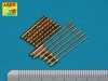 Aber A32108 Set of 6 turned U.S. cal .50 (12,7mm) Browning M2 barrels for P-51 Mustang (1:32)